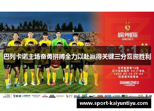 巴列卡诺主场奋勇拼搏全力以赴赢得关键三分喜迎胜利